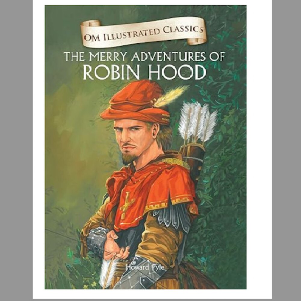 The Merry Adventures Of Robin Hood Hardcover Book